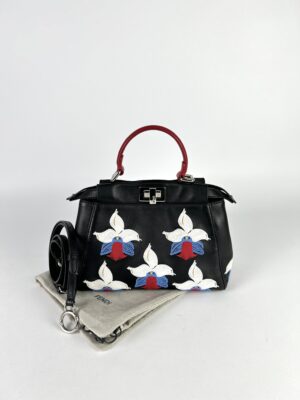 Fendi Peekaboo orchid Crossbody bag