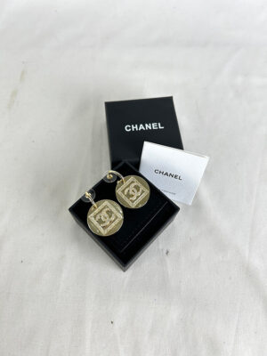 Chanel Crystal Earrings