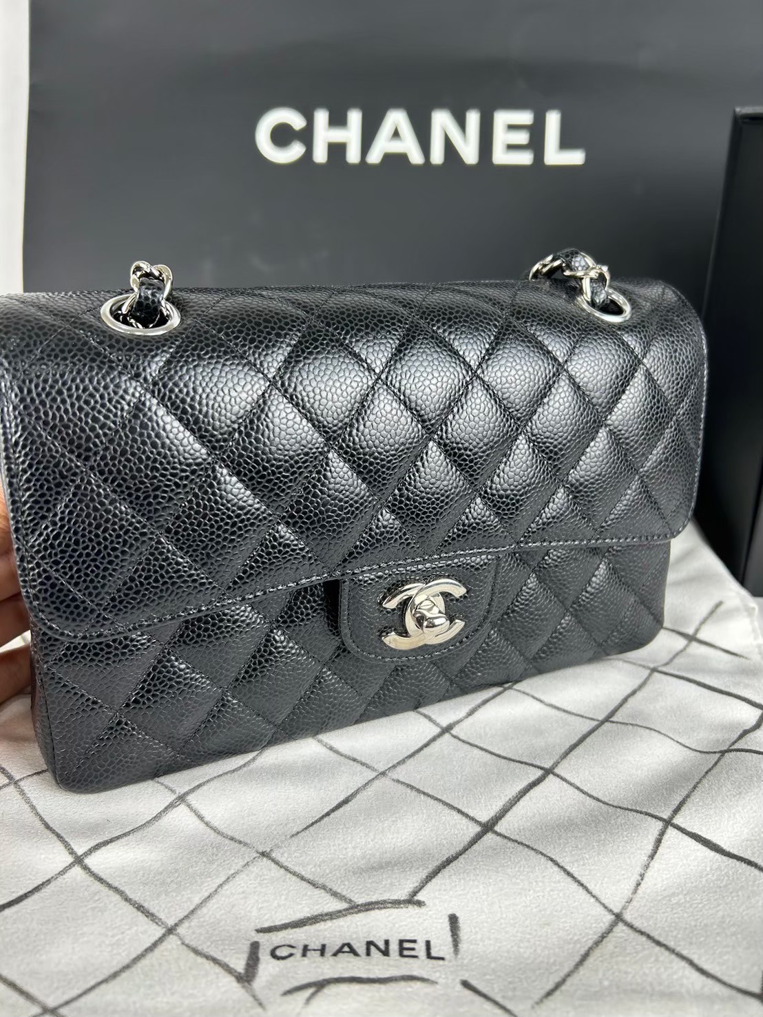 Chanel Classic 9 Double Flap Shoulder bag - Image 3
