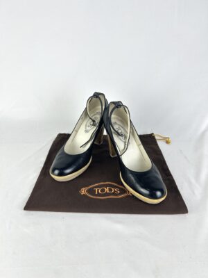 Tod’s Aspen Ankle Strap Heels