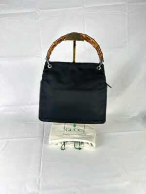 Gucci Bamboo Nylon Hand Bag