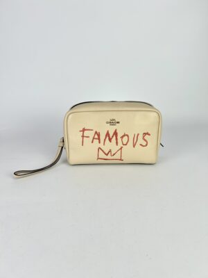 Coach X Jean Michel Basquiat Boxy Cosmetic Case