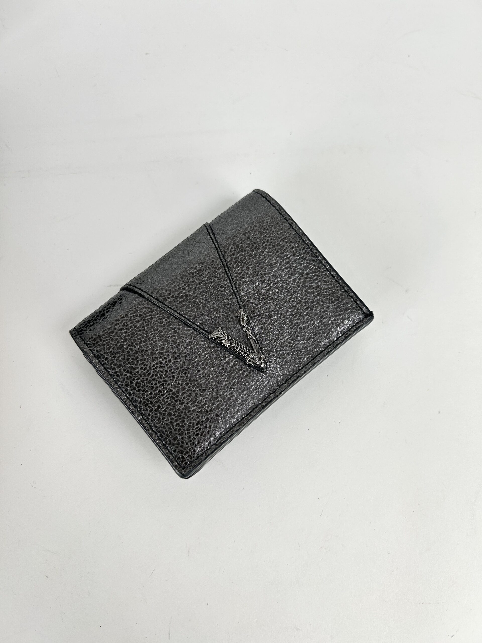 Versace Bifold V Virtus Logo Wallet - Image 2