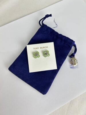 ToryBurch Kira Clover Stud Earrings