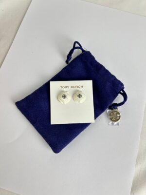 ToryBurch Shell Stud Earrings