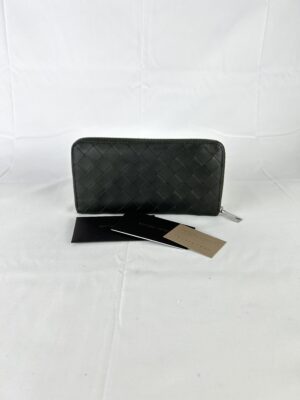 Bottega  Intrecciato Long Zipper Wallet