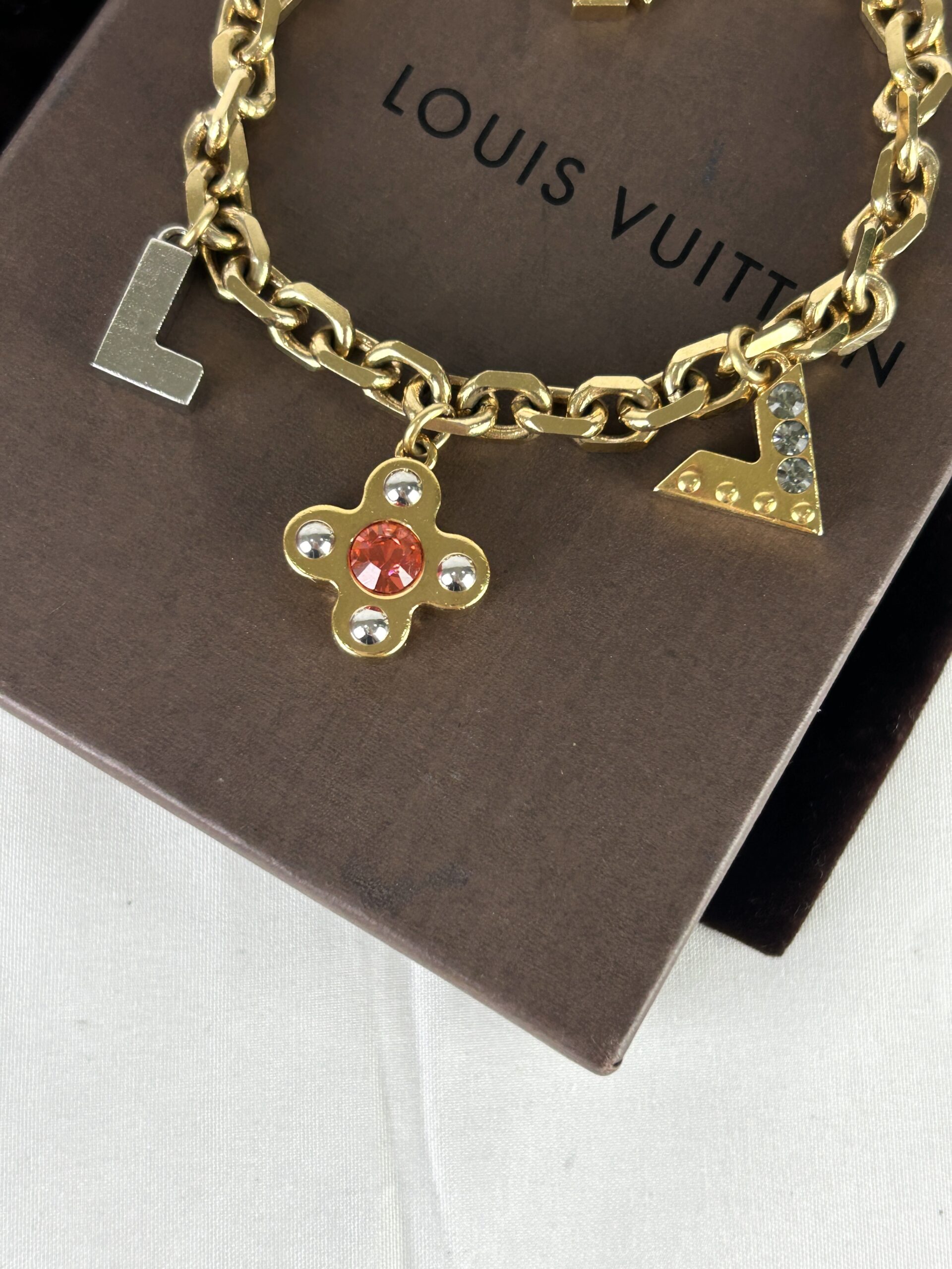 LouisVuitton Love Letter Timeless Charm Bracelets Y2013 - Image 6
