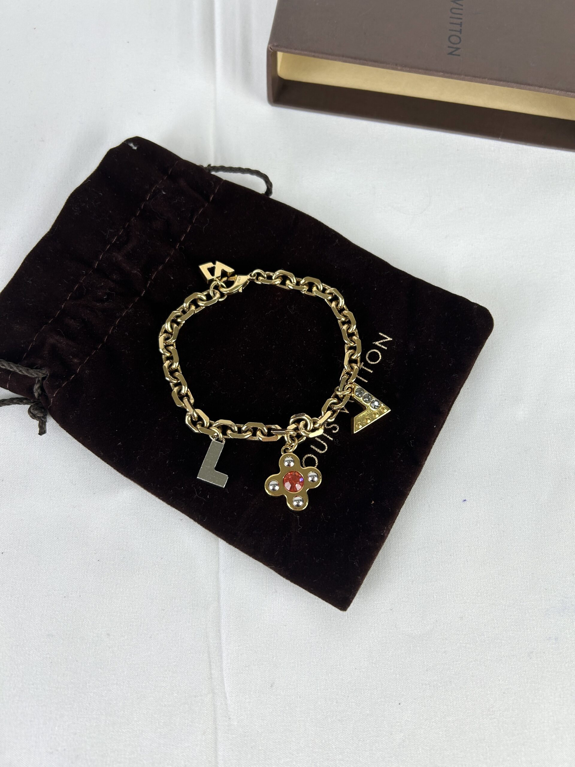 LouisVuitton Love Letter Timeless Charm Bracelets Y2013 - Image 4