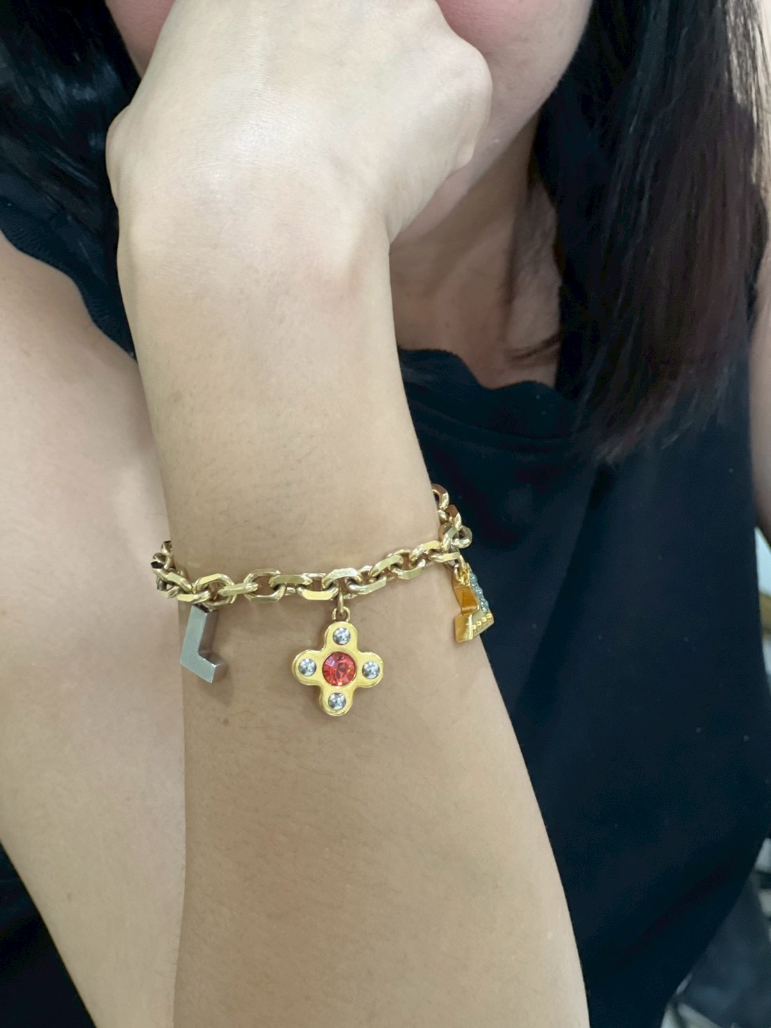 LouisVuitton Love Letter Timeless Charm Bracelets Y2013 - Image 2