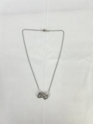 Tiffany&Co Triple Open Heart Necklace
