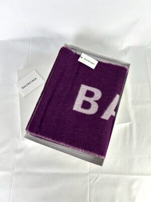 Balenciaga Logo Scarf