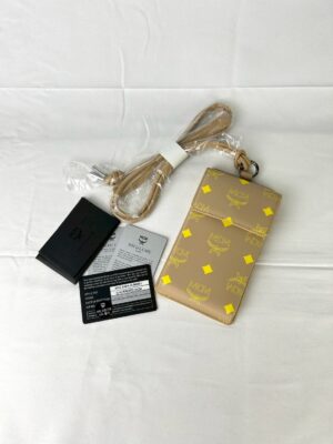 Mcm Visetos Lanyard Phone Case bag Y2020