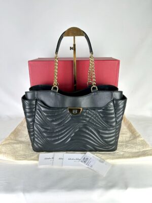 Ferragamo  Gancini Quilted Hand bag