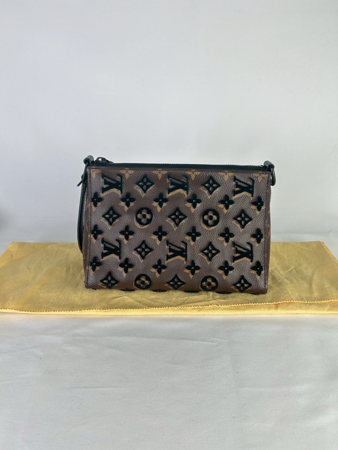 LouisVuitton Monogram Tuffetage Triangle Monogram bag Y 2019 - Image 3