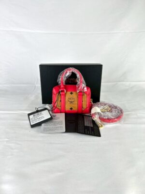 Mcm  Mini Charm Ella Boston Bag