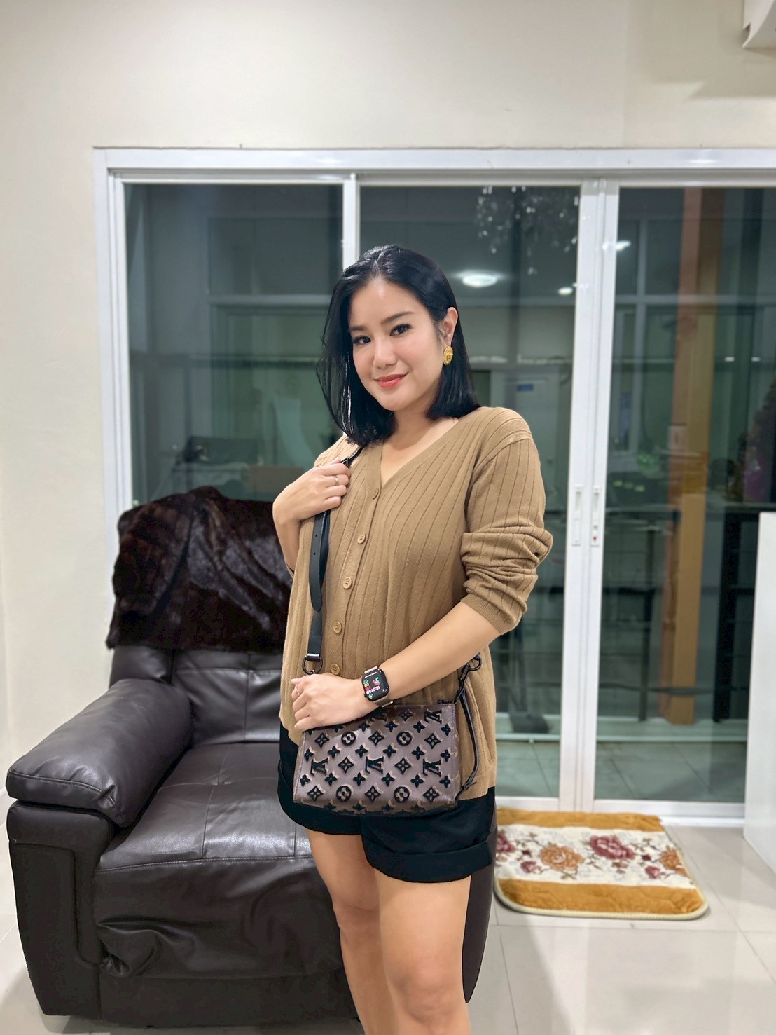 LouisVuitton Monogram Tuffetage Triangle Monogram bag Y 2019 - Image 2