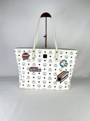 Mcm Visetos Anya Zip Shopper bag