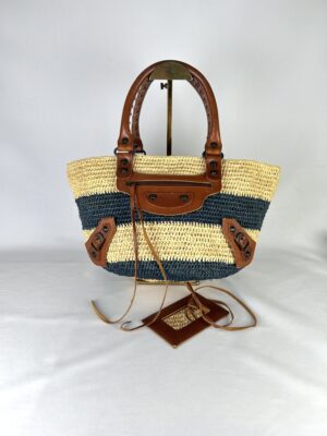 Balenciaga Panier Raffia Tote bag