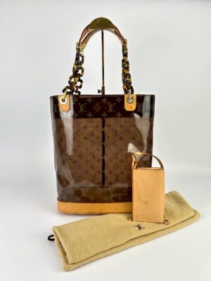 LouisVuitton Monogram Cabas Ambre Vinyl MM Bag Y2002
