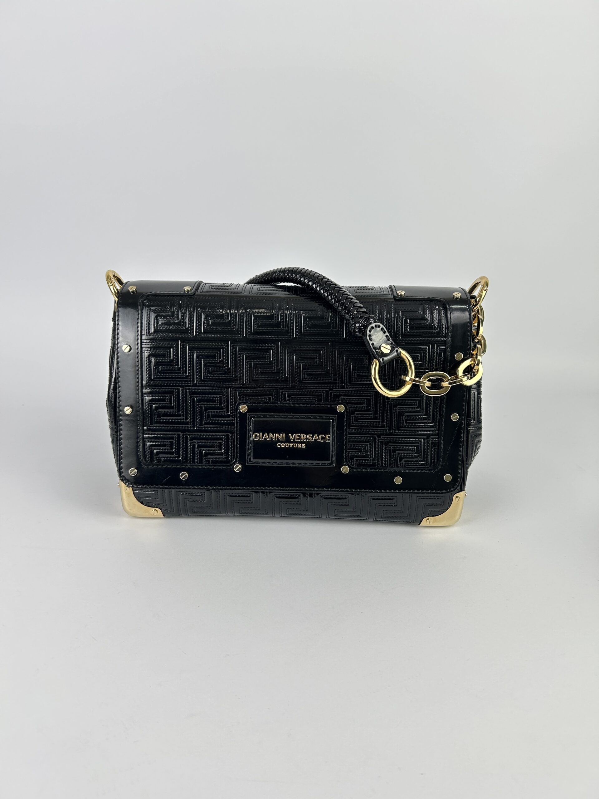 Versace Couture Quilted Shoulder bag