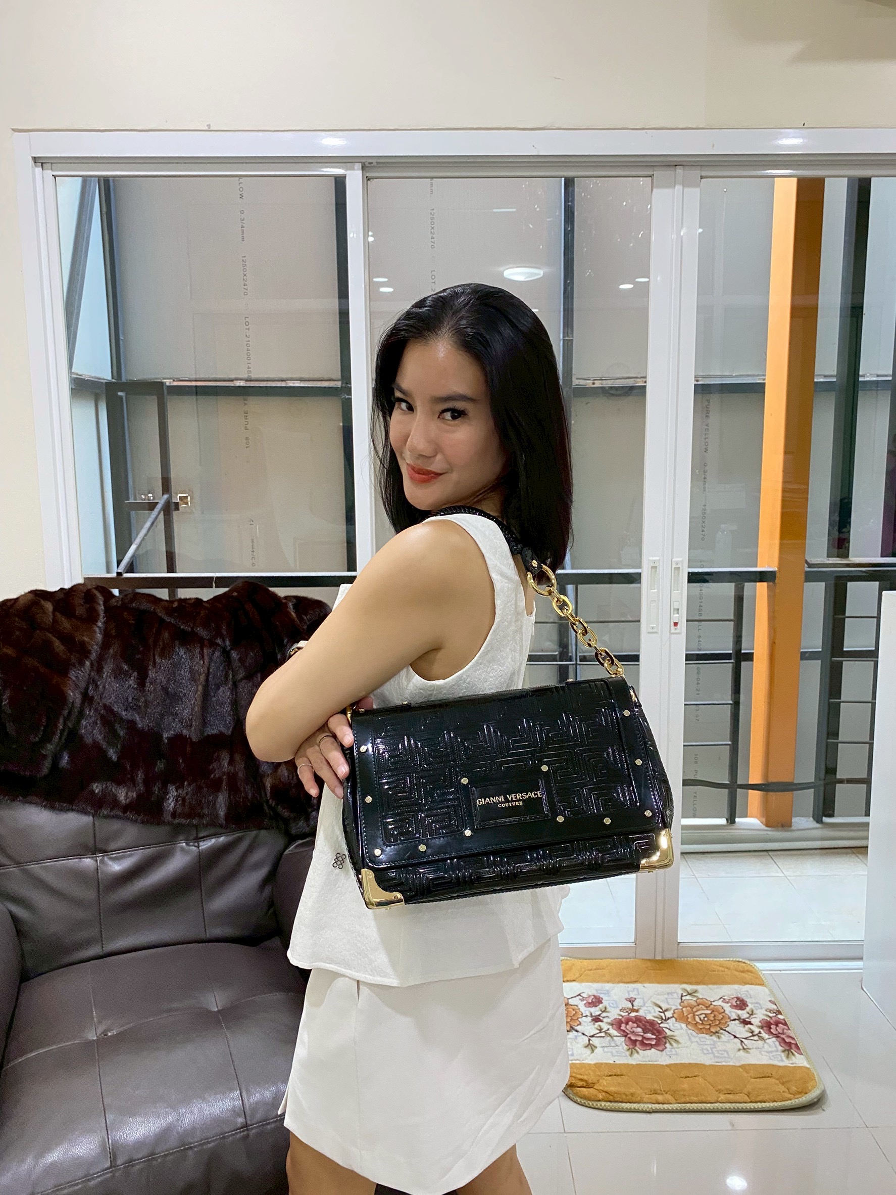 Versace Couture Quilted Shoulder bag - Image 2