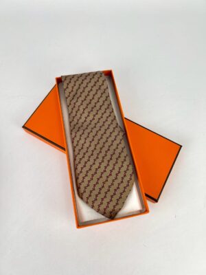 Hermes  Faconnee H Tie