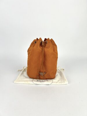 Prada Nylon Bucket Pouch