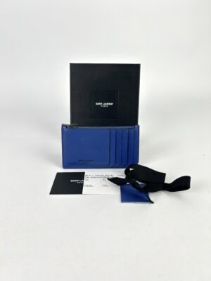 YSL  Fragments Zipped Card Case Y2015