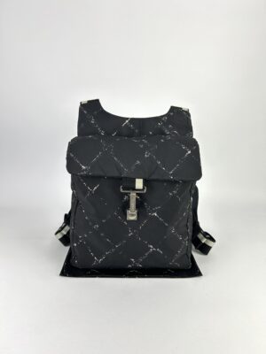 Chanel Old Travel Line Nylon Backpack bag holo6