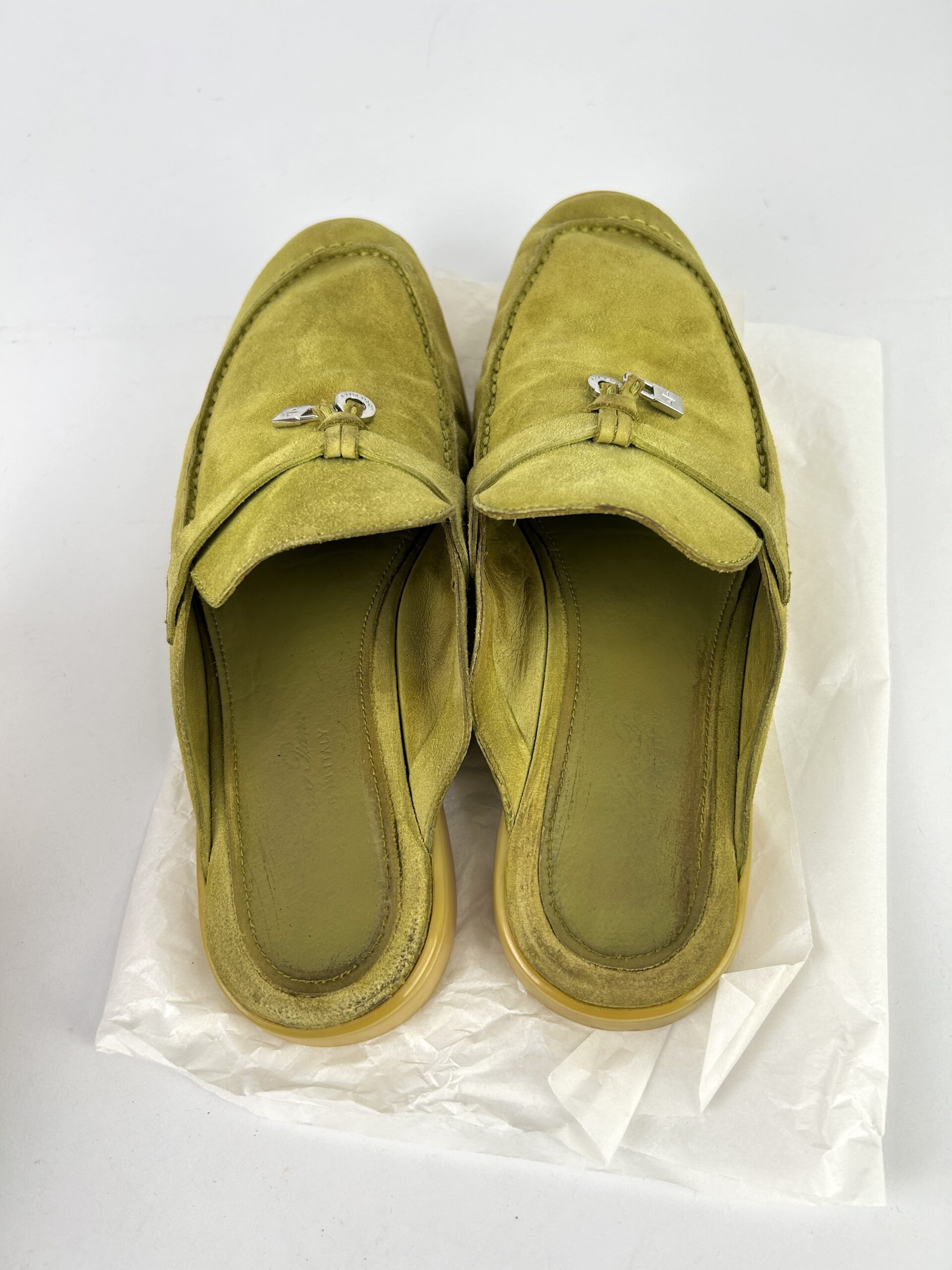 Loro Piana Babouche Charms Walk Loafers - Image 3