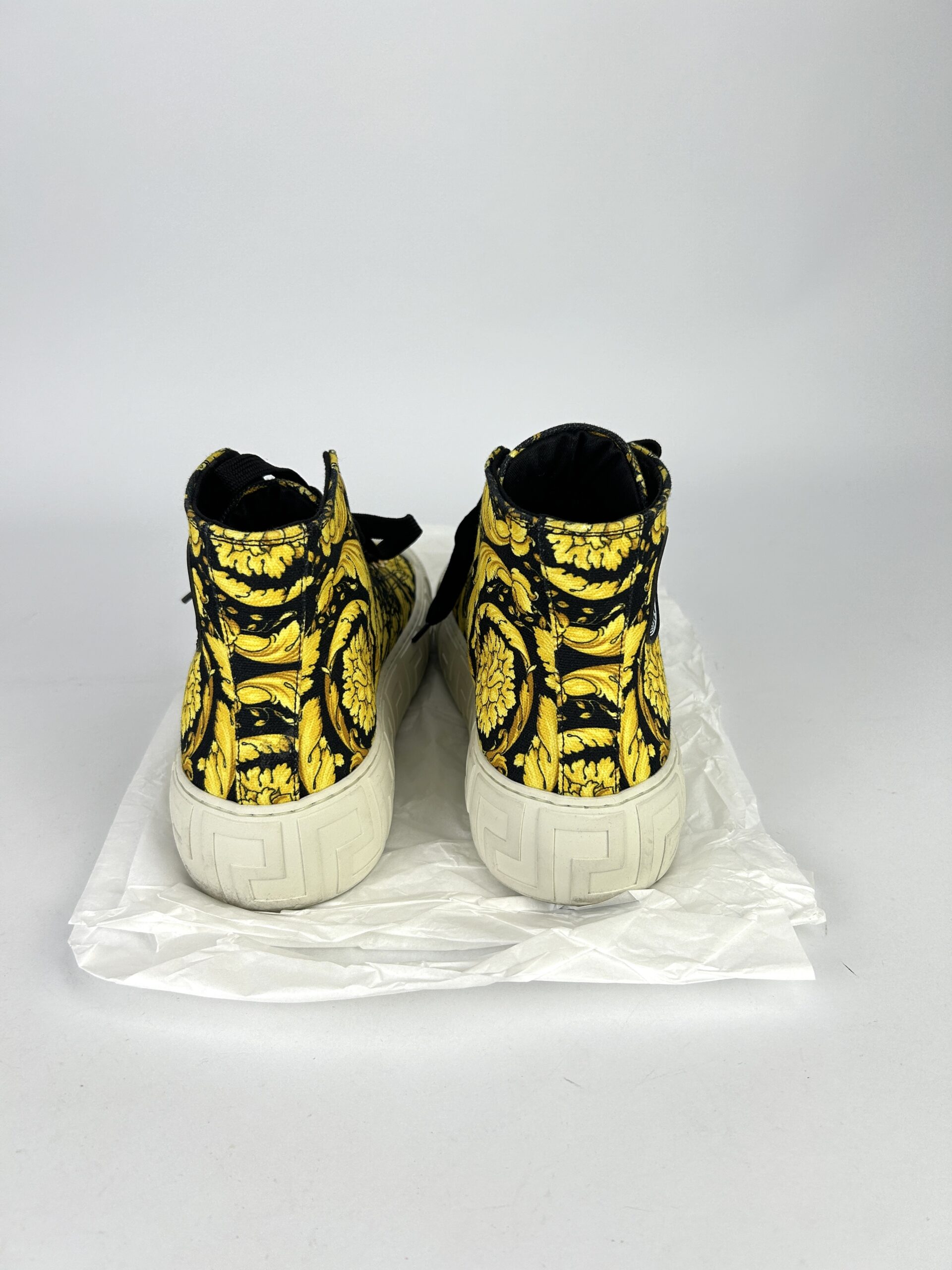 Versace Barocco Greca High Sneakers - Image 3