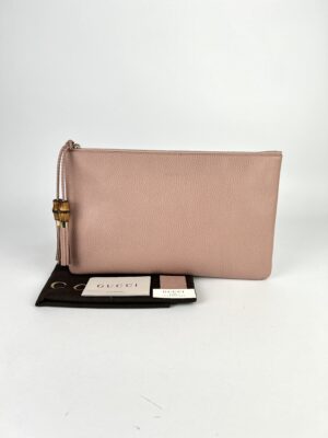 Gucci Bamboo Tassel Clutch