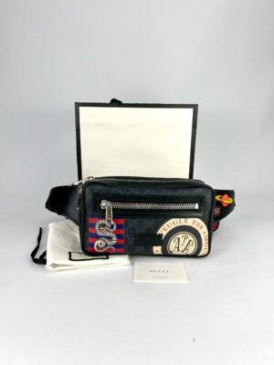 Gucci Gg Supreme Night Courrier Belt bag