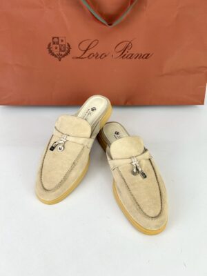 Loro Piana  Babouche Charms Walk Loafers