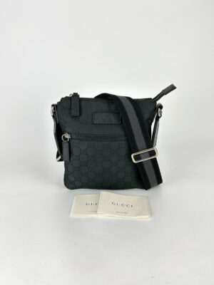 Gucci Gg Messenger Nylon Bag