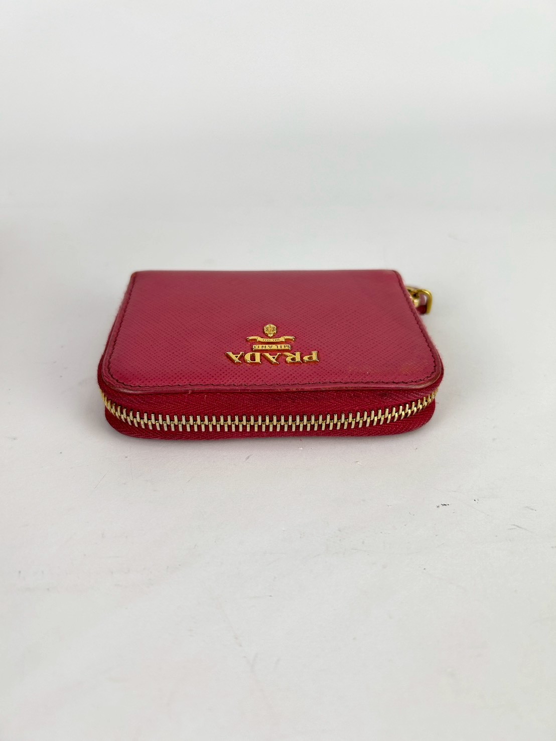 Prada Saffiano Cion Purse Zip Wallet - Image 4