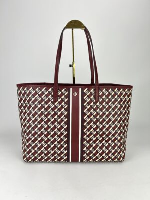 ToryBurch Geo Logo Shopping tote bag