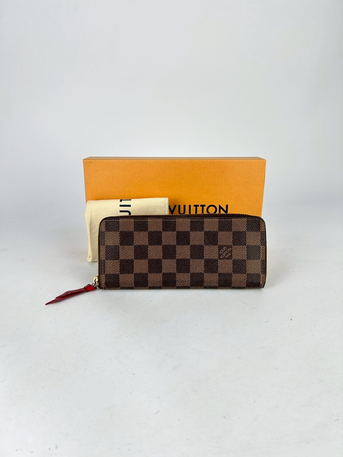 LouisVuitton Clemence Damier Wallet Y2017