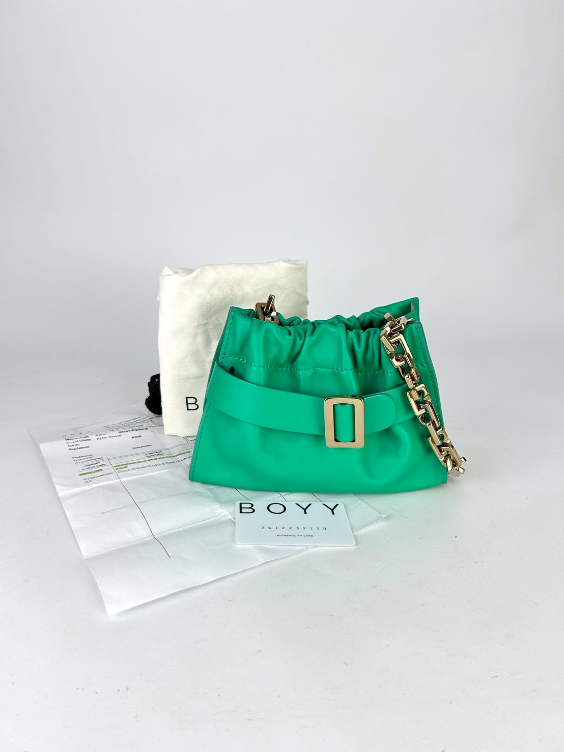 Boyy Square Scrunchy Bag Y2023