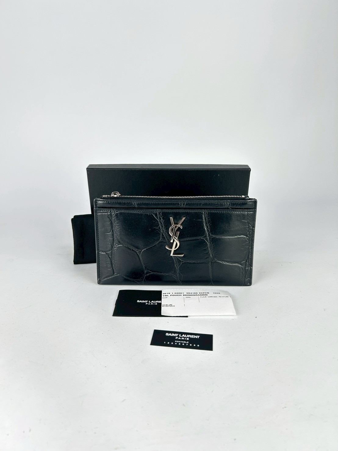Ysl Monogram Bill Pouch Y2018