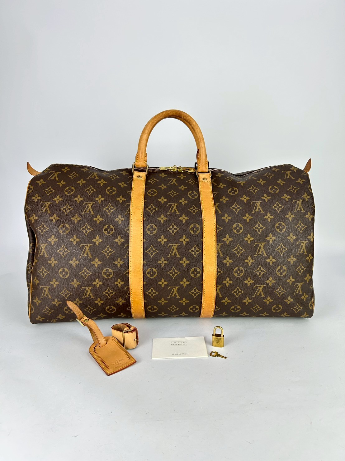 LouisVuitton Keepall 55 Monogram bag Y1995