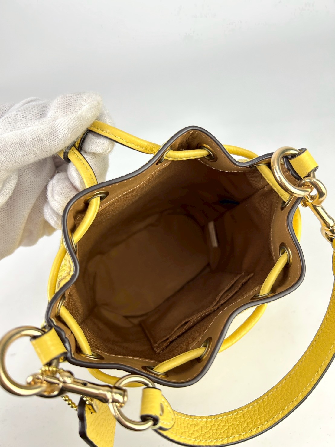 Coach Dempsey Mini Bucket Bag - Image 6