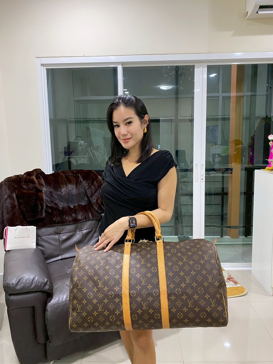 LouisVuitton Keepall 55 Monogram bag Y1995 - Image 2