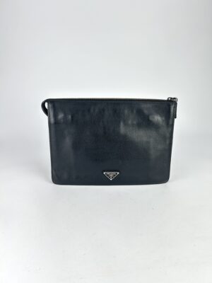 Prada Vitello City Clutch