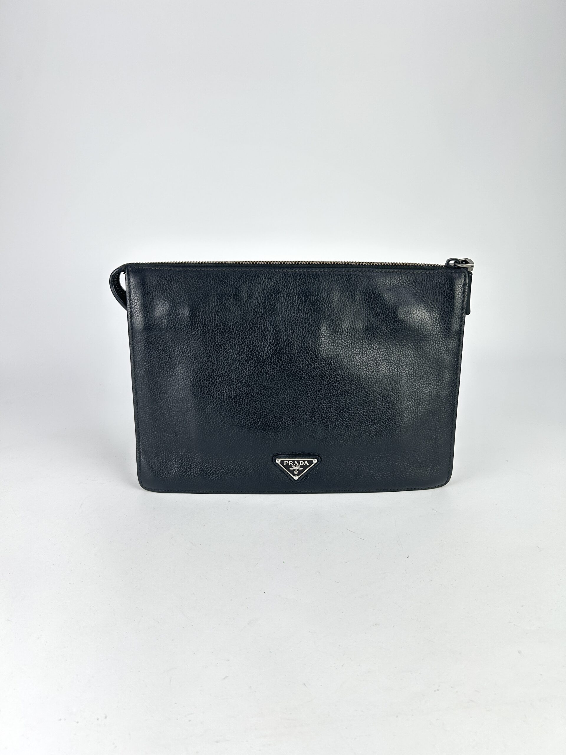 Prada Vitello City Clutch - Image 3