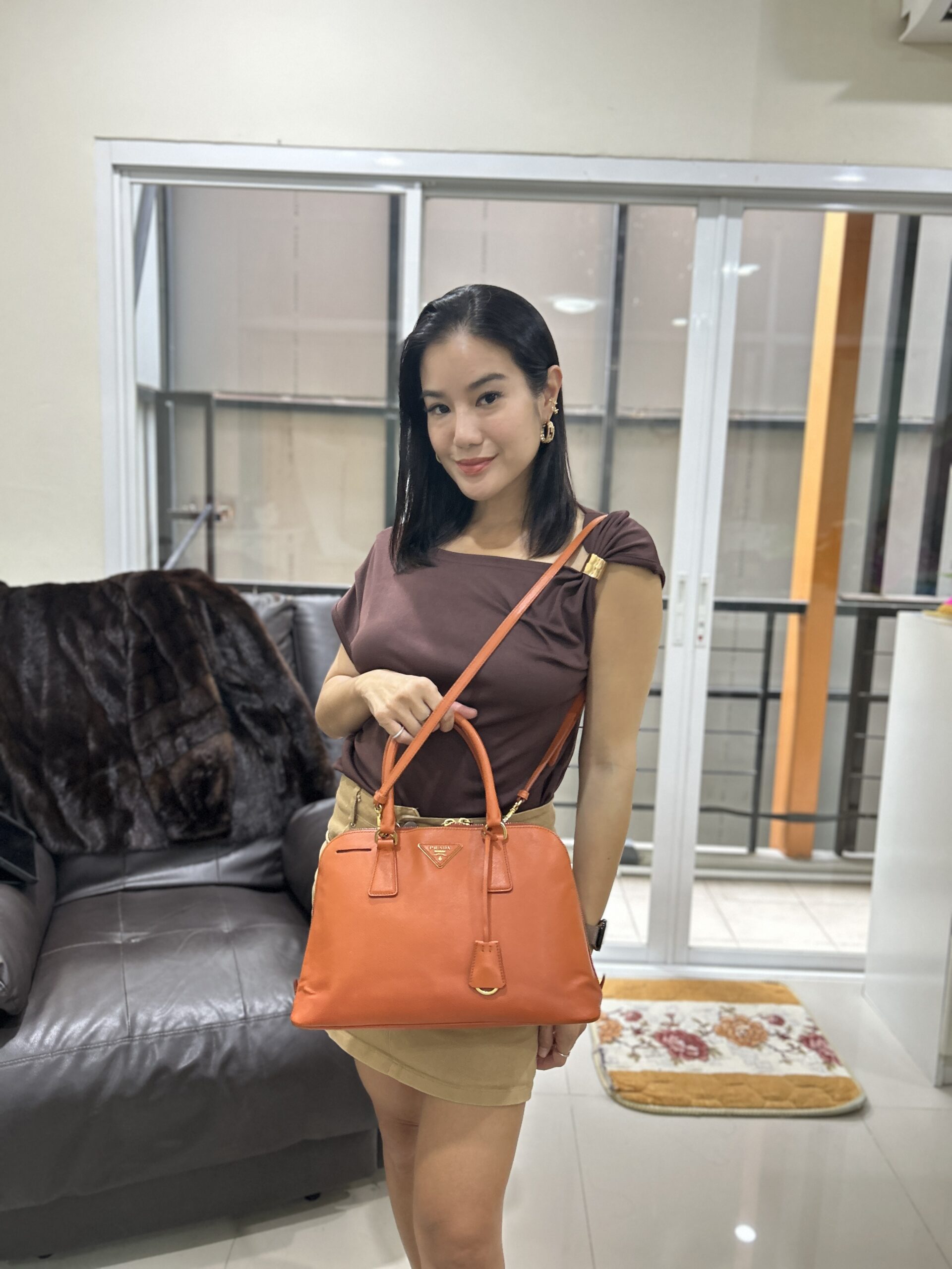 Prada Alma Lix Saffiano Handler bag - Image 2