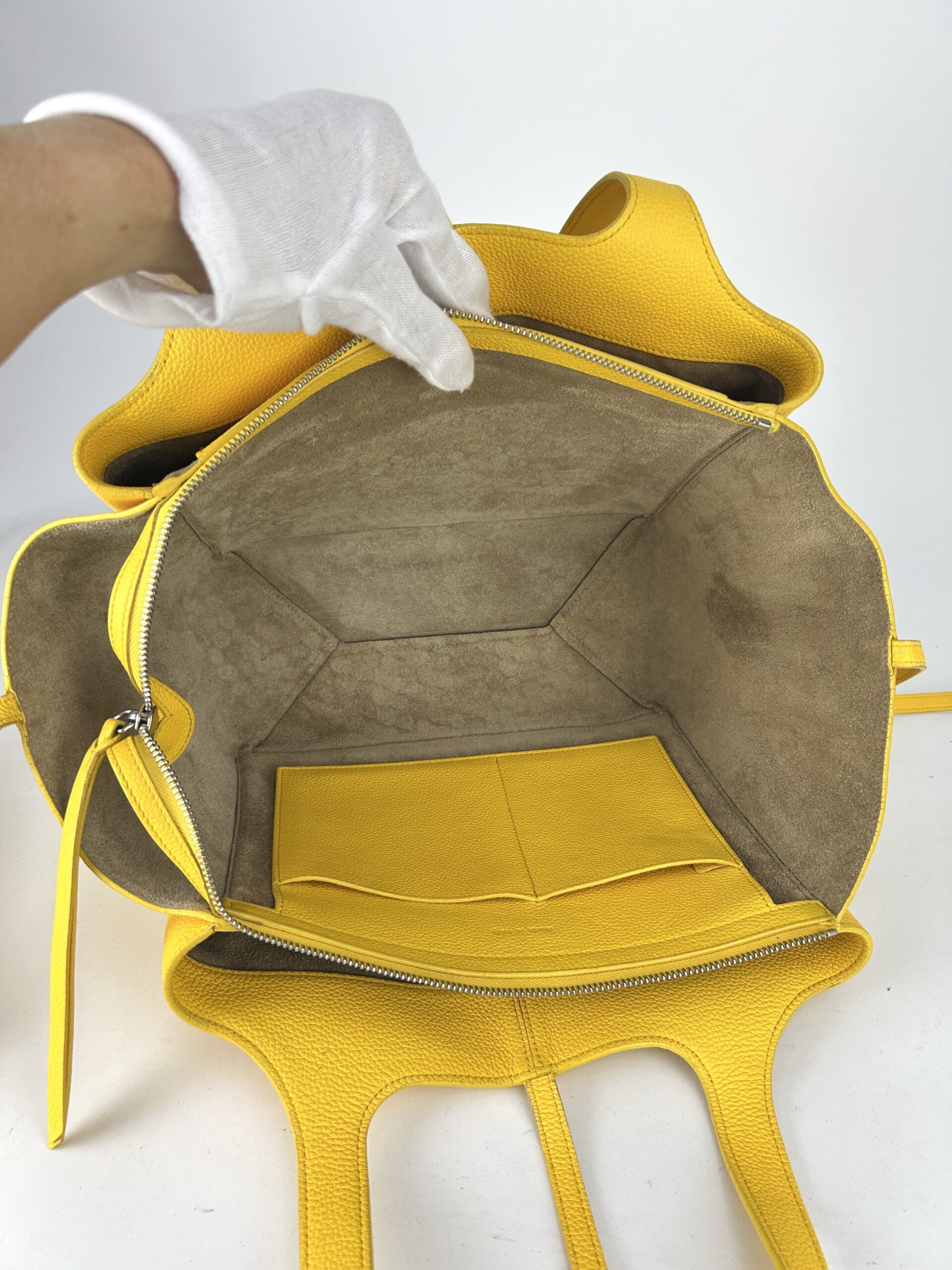 Celine Natural Tri-Fold Shoulder bag Y2016 - Image 6