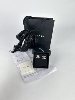 Chanel CC Crystal Earrings Y2026