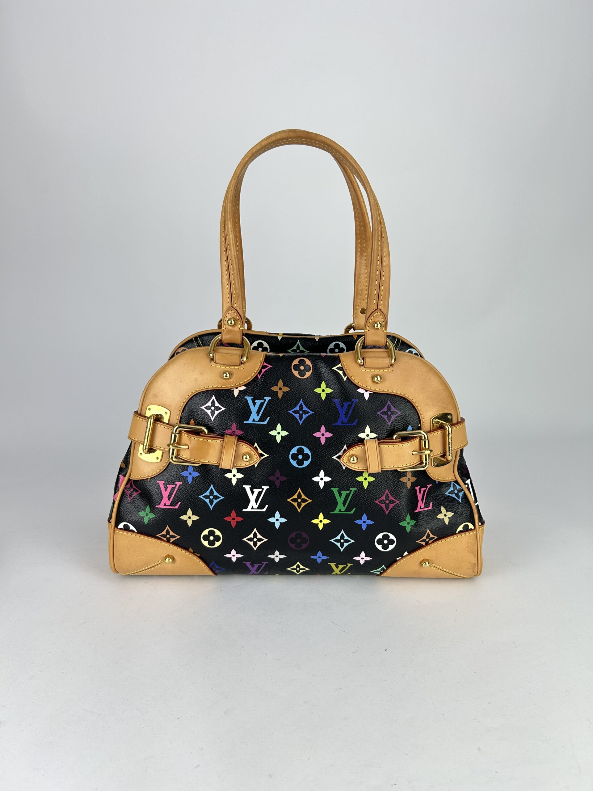 LouisVuitton Monogram Multicolor Claudia Bag Y2012 - Image 3
