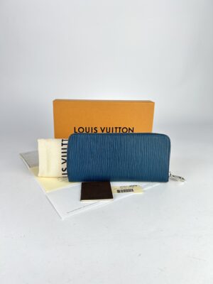 LouisVuitton Epi Vertical Zippy Wallet Y2017